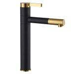 Praustuvo maišytuvas SMART BLACK GOLD HIGH